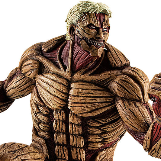 Attack on Titan Braun Armored Titan Pop Up Parade Statue