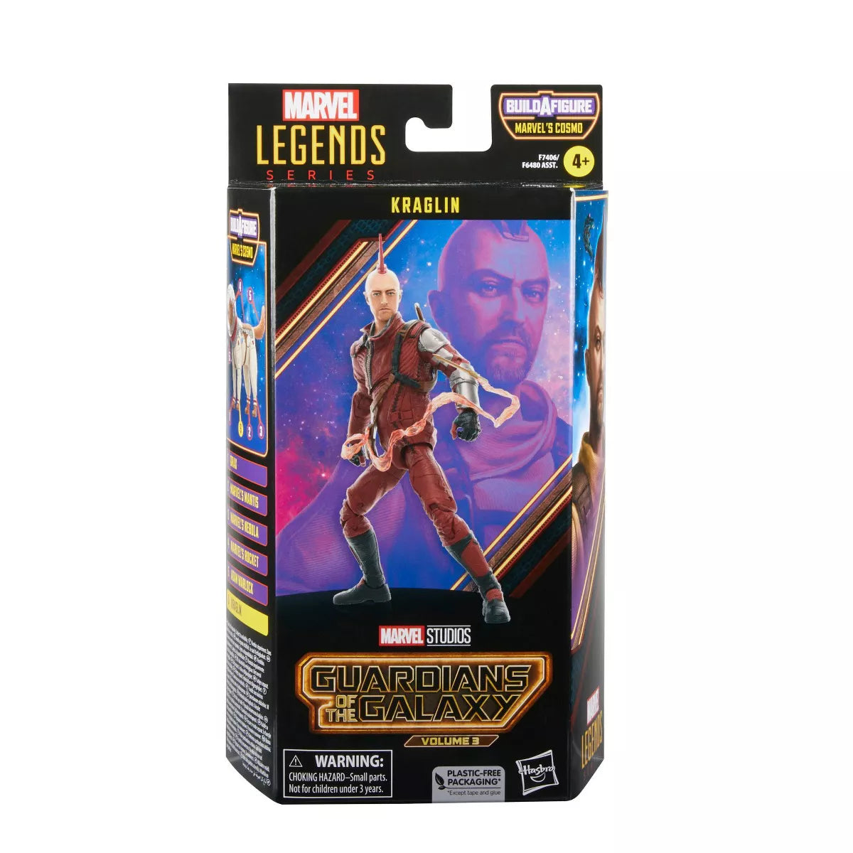 Guardians of the Galaxy Marvel Legends Action Figures Wave 1 - Kraglin