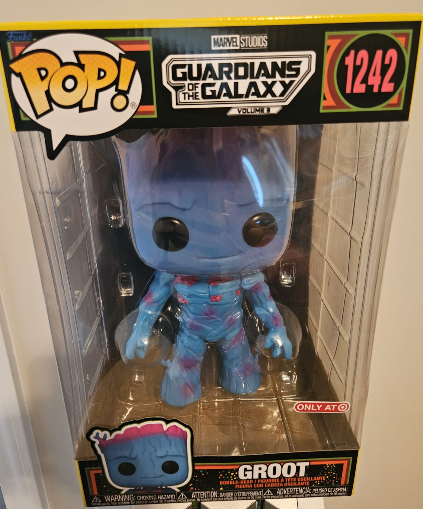 Guardians of the Galaxy - Groot Jumbo Blacklight Pop