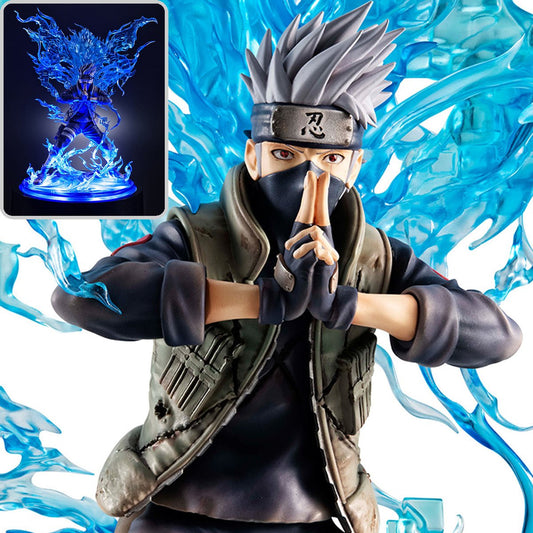 Naruto Hatake Kakashi Susanoo G.E.M. Statue with LED Base